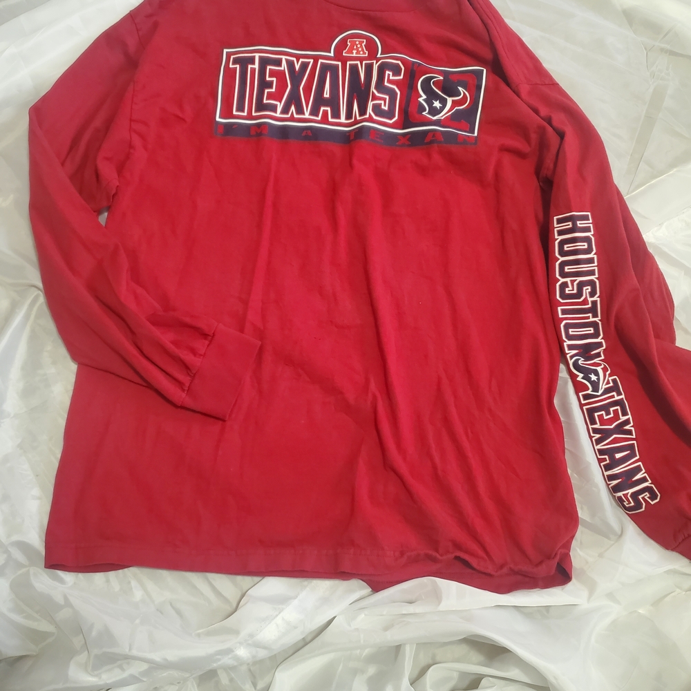 NFL Team Apparel Red Texans Shirt